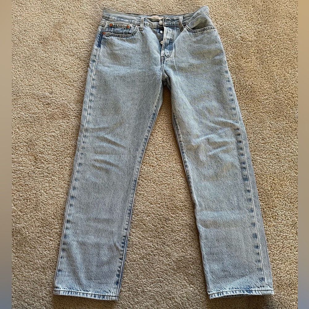 Levi Wedgie Straight Jean, Size 29